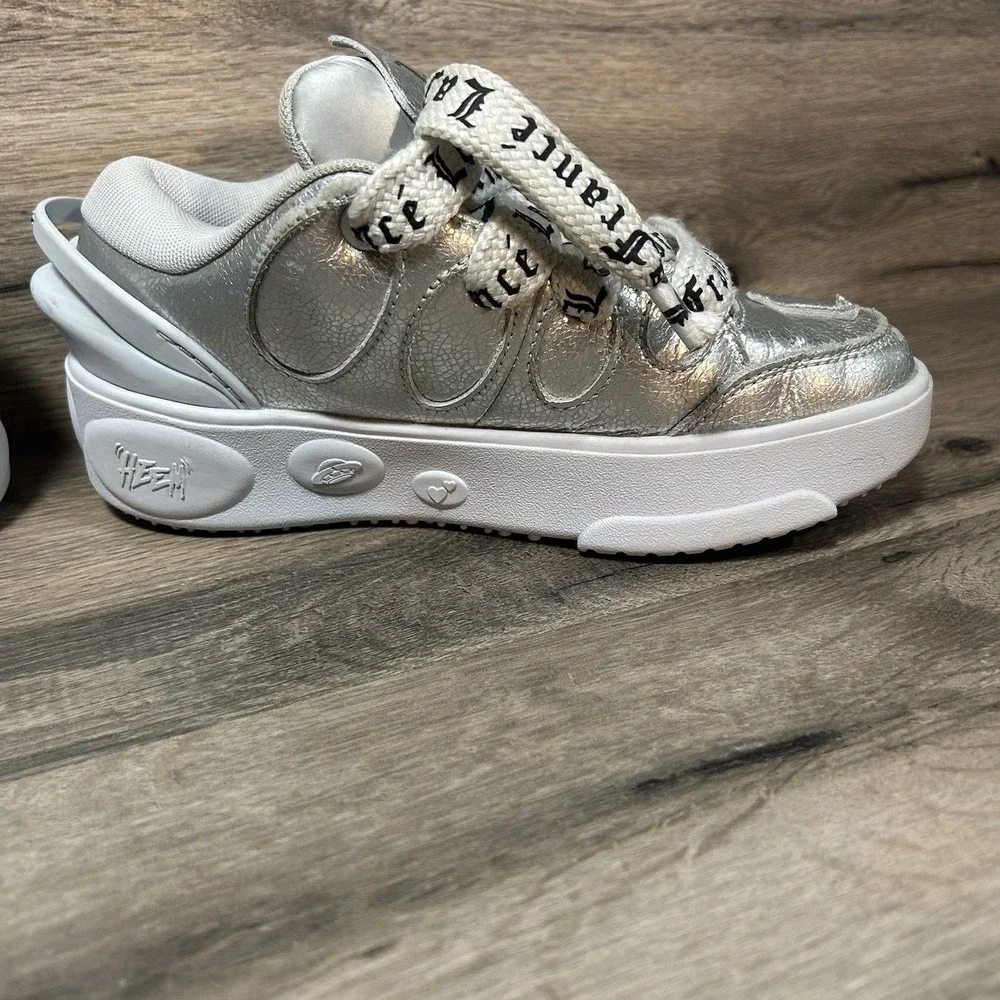 Puma La France Written‎ In Chrome Pack Silver Mist - Size 5 LaFrance Melo Ball